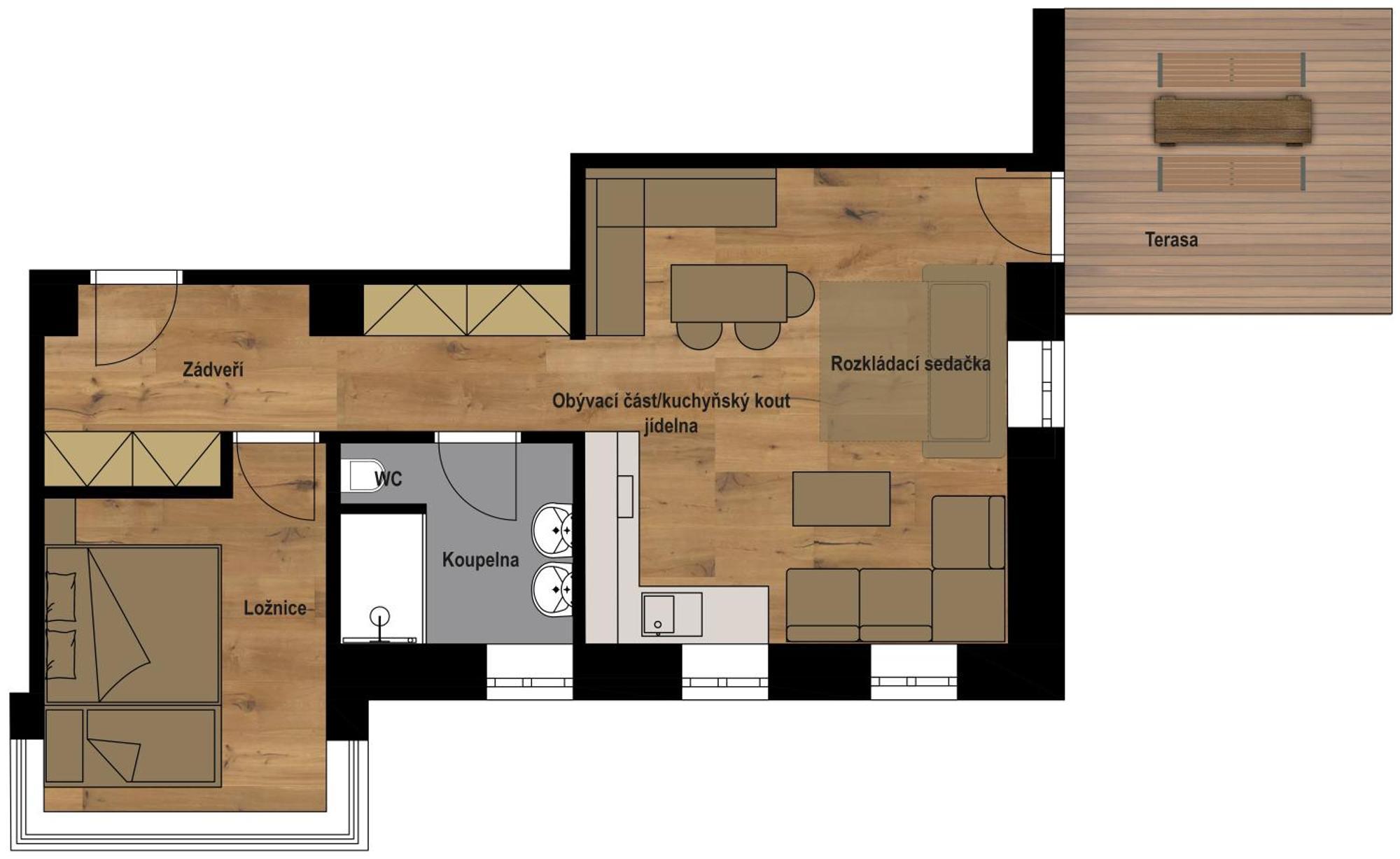Apartmany Barth Holiday - Rezidence Maj Pec pod Sněžkou Værelse billede