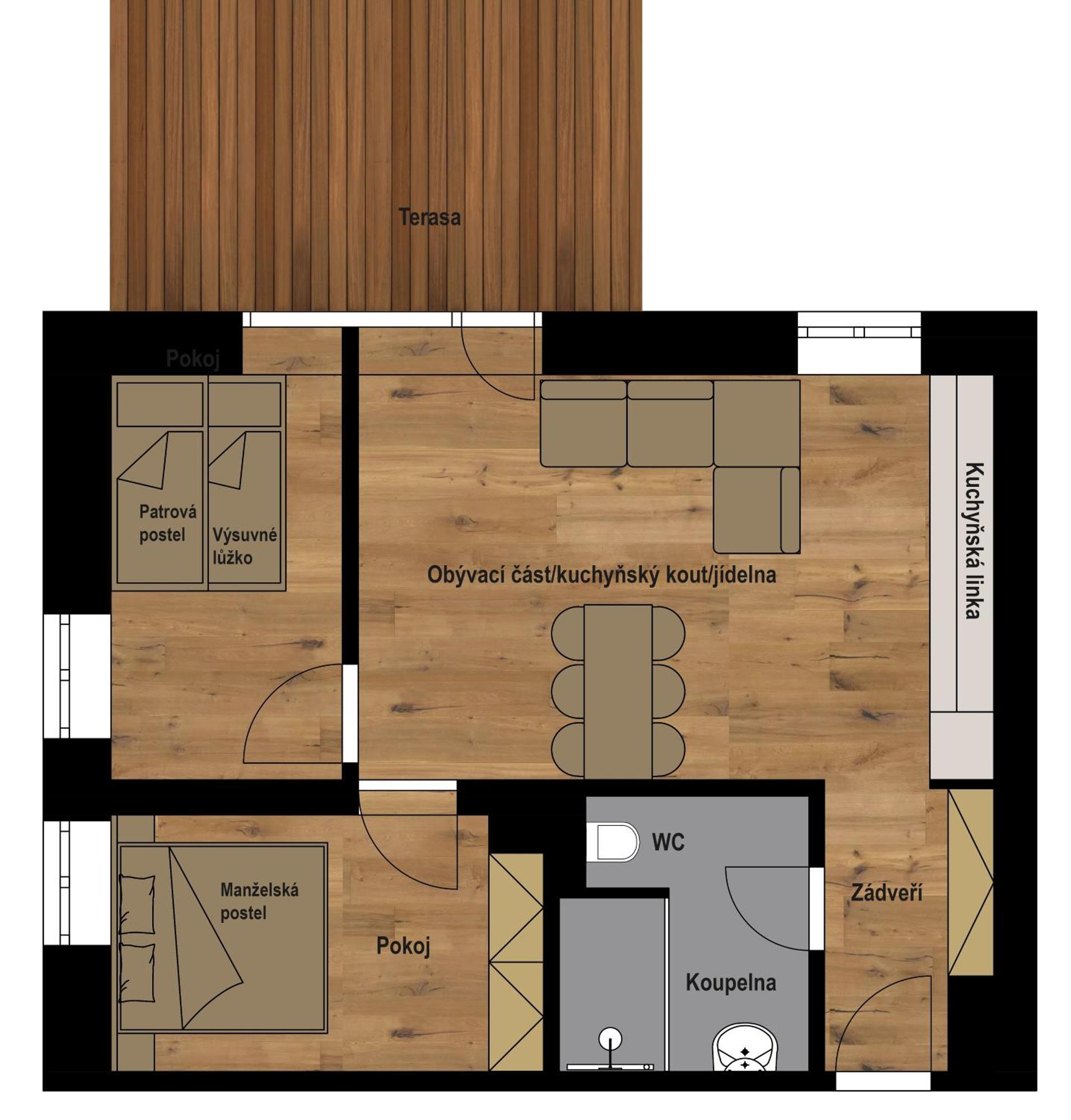 Apartmany Barth Holiday - Rezidence Maj Pec pod Sněžkou Værelse billede